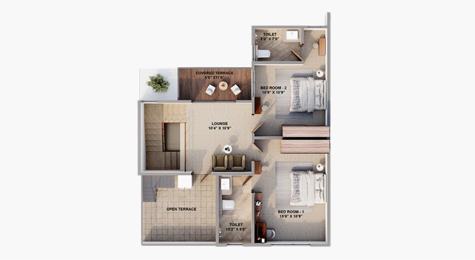 Type  B - First Floor