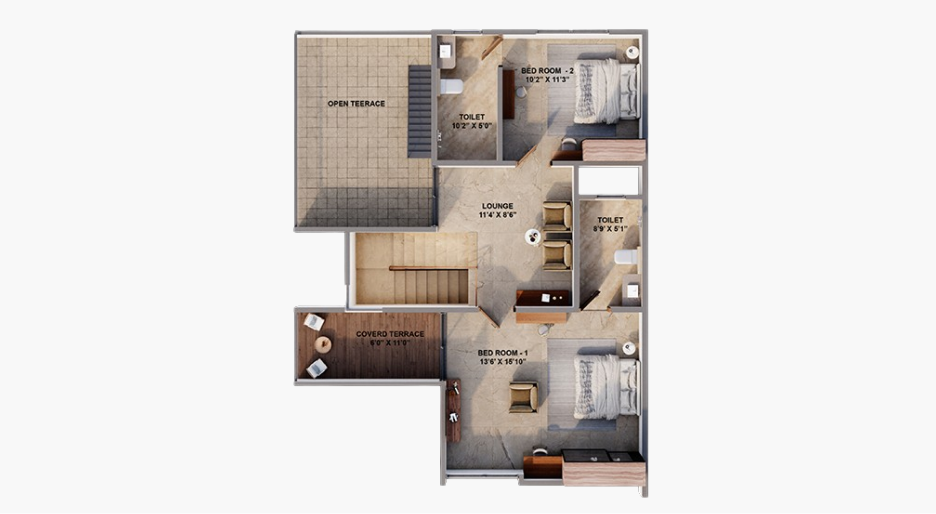 Type  B - First Floor